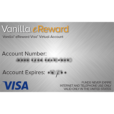 Visa Vanilla eGift Card (USA only)